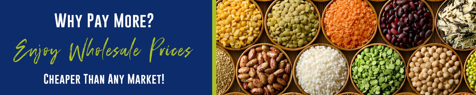 Enjoy Wholesale Prices Slider