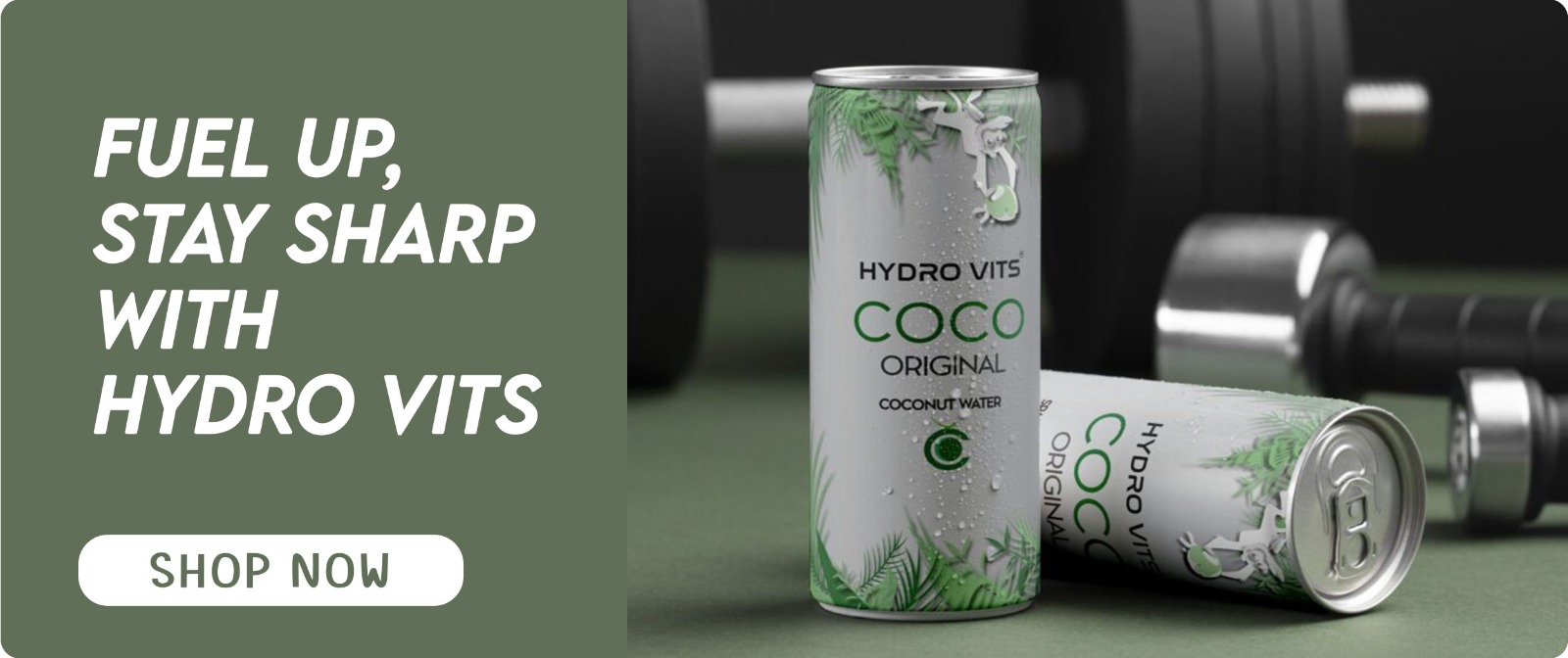 Feel Up Stay Sharp with Hydro Vits Slider
